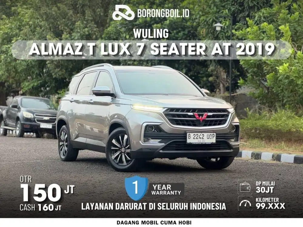 ALMAZ TLUX EXCLUSIVE 7 SEATER AT 2019 SIAP PAKAI