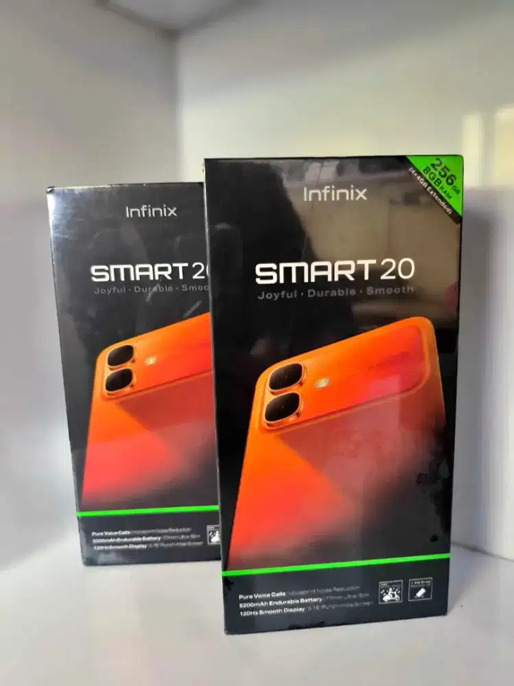 Infinix Smart 20 4+4/256 Garansi Resmi Baru Dan Segel