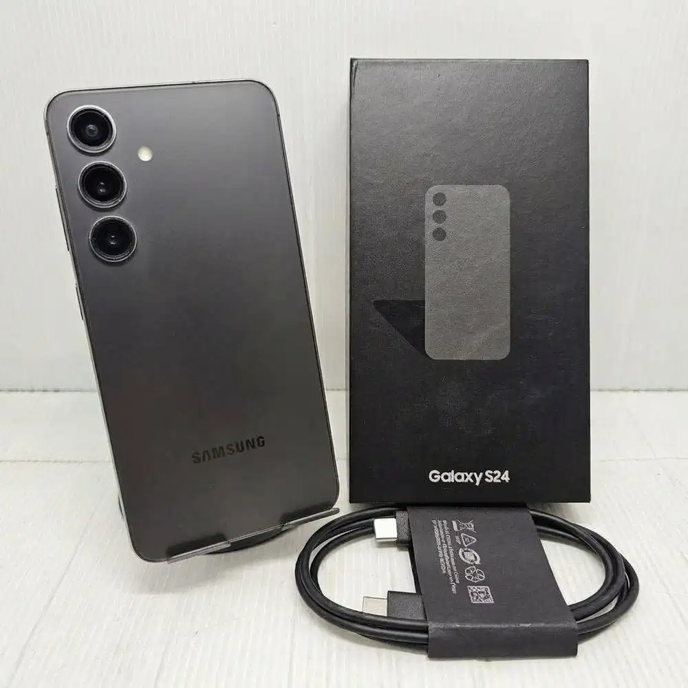 HOT SALE! SAMSUNG GALAXY S24 5G 8/512 Onyx Black FULLSET NO MINUS  EX