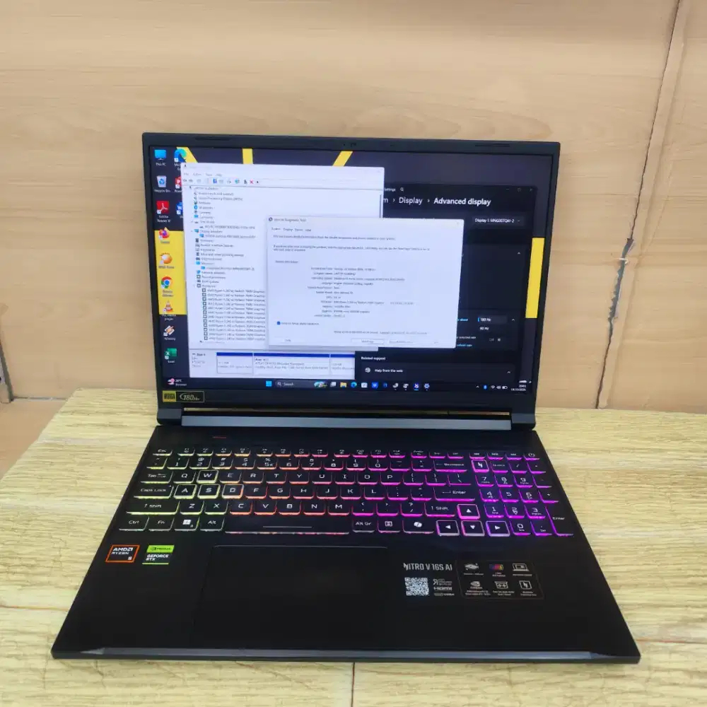 Acer Nitro V 16s Ai AMD Ryzen 5 240 Ram 16gb Ssd 512gb Rtx 5050