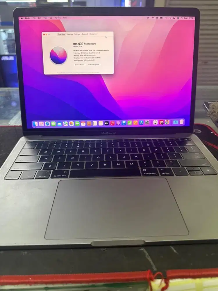 Macbook pro 13 A1708 thn 2016 second
