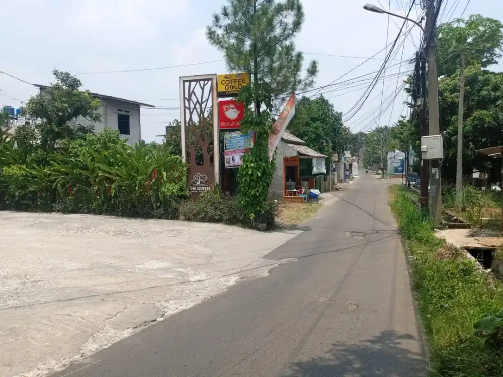 Kavling Pinggir Jalan 8 Menit Hari-Hari Dramaga, Cocok Bangun Rumah