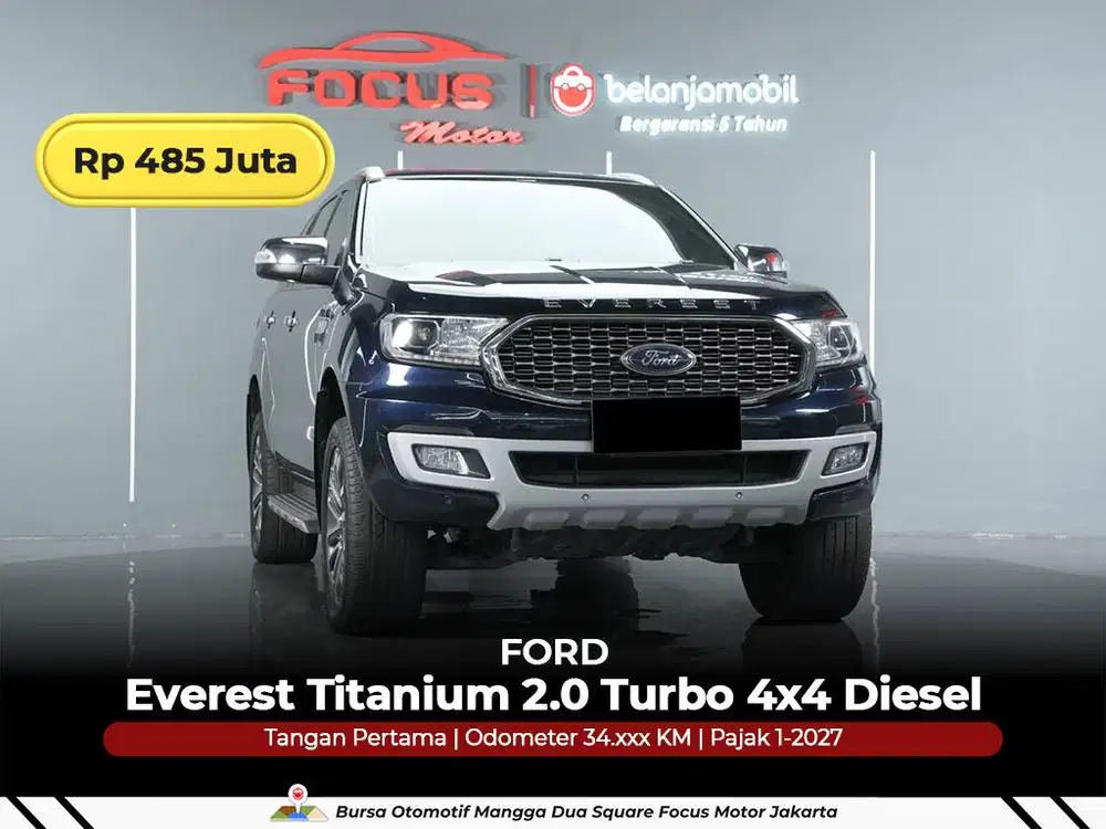 [ GARANSI 5THN 4x4 ] Ford Everest Titanium 2.0 Turbo 2022/2023/2024