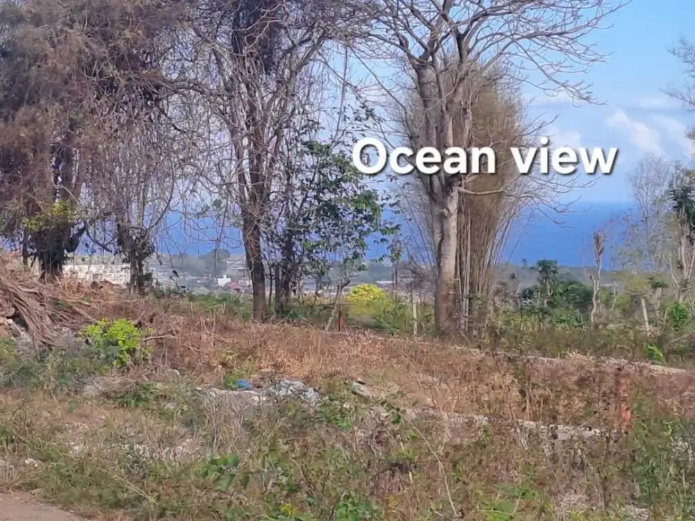 Dijual tanah murah kawasan airis villa Ungasan - Bali