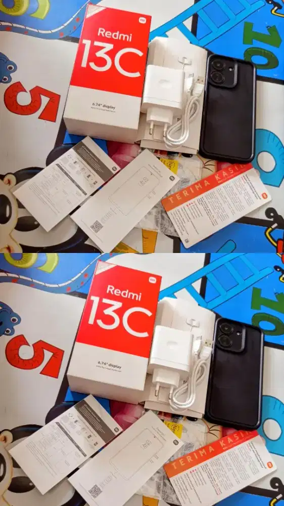 HANDPHONE REDMI 13C RAM 6+6/128 GB FULLSET