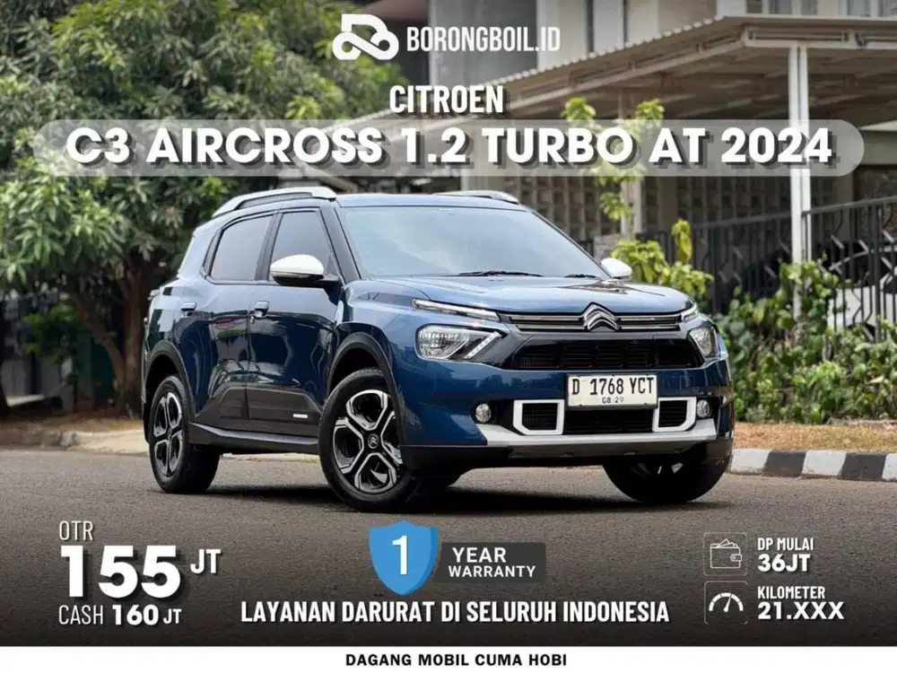 TERMURAH!! Citroen c3 aircross at 1.2 turbo 2024