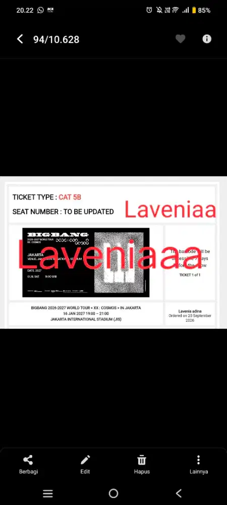 WTS BIGBANG IN JAKARTA