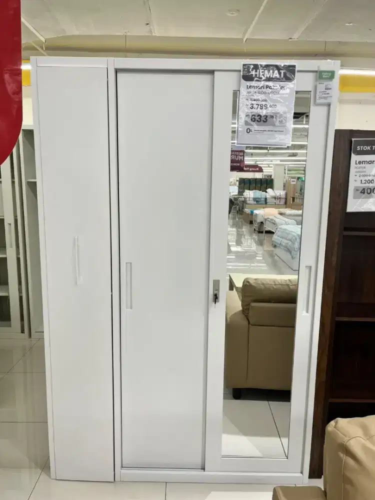 CEPAT HABIS! PROMO BESAR LEMARI BESI / LEMARI ANTI BANJIR