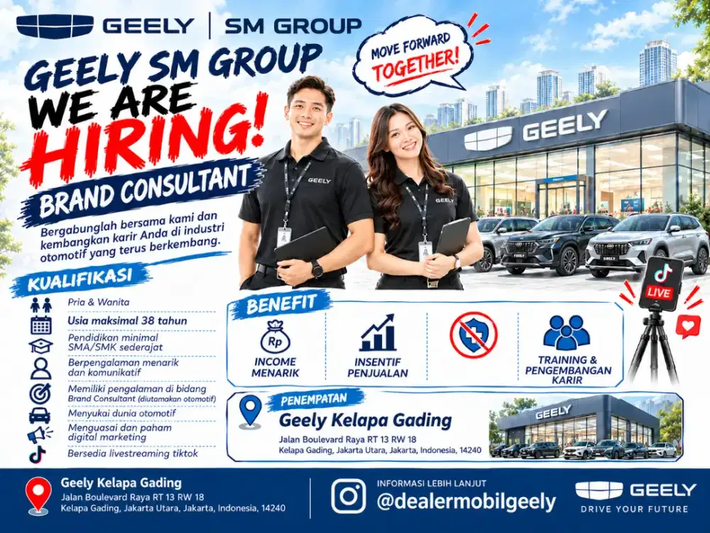 Sales Geely Kelapa Gading