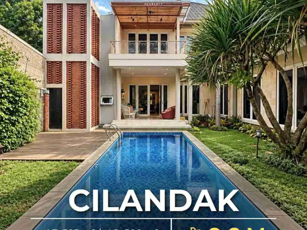 Cilandak Barat Modern Tropical House Siap Huni Best Price