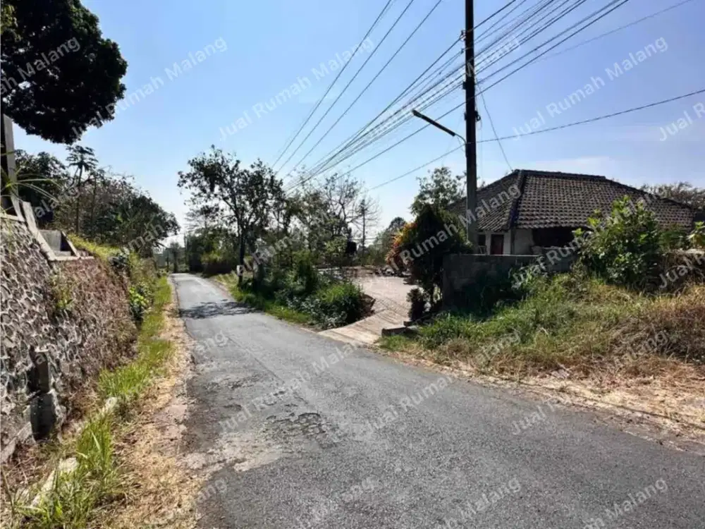 Dijual Cepat Tanah Poros Jalan Dekat Kampus 3 UIN Kedokteran Dau Malang