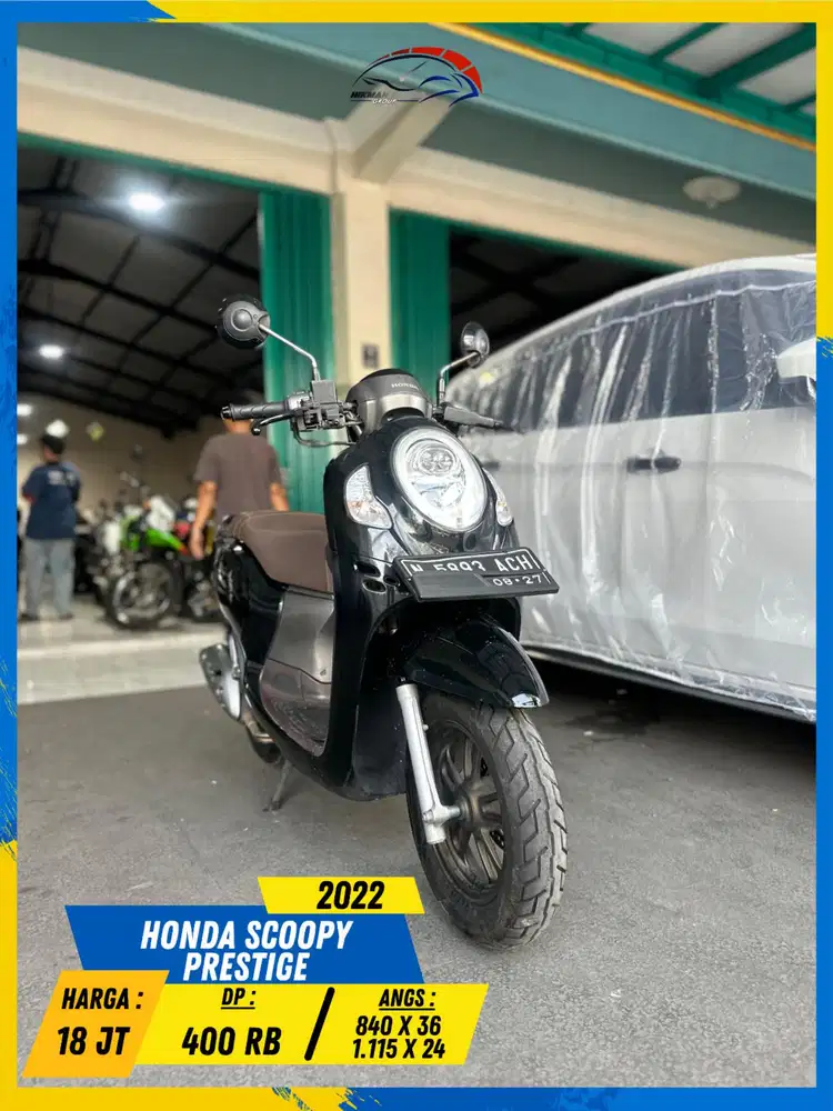 HONDA SCOOPY PRESTIGE 2022 READY LURR HIKMAH MOTOR KEPUH MALANG