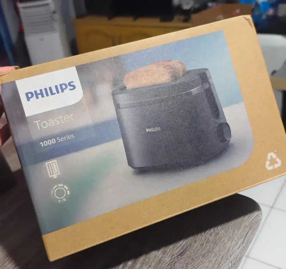 Toaster Philips HD2510/90 Hitam