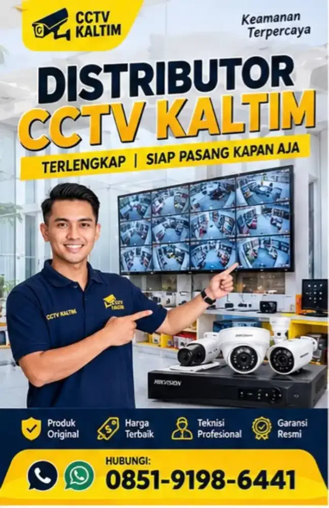 DISTRIBUTOR CCTV TERMURAH KALTIM
