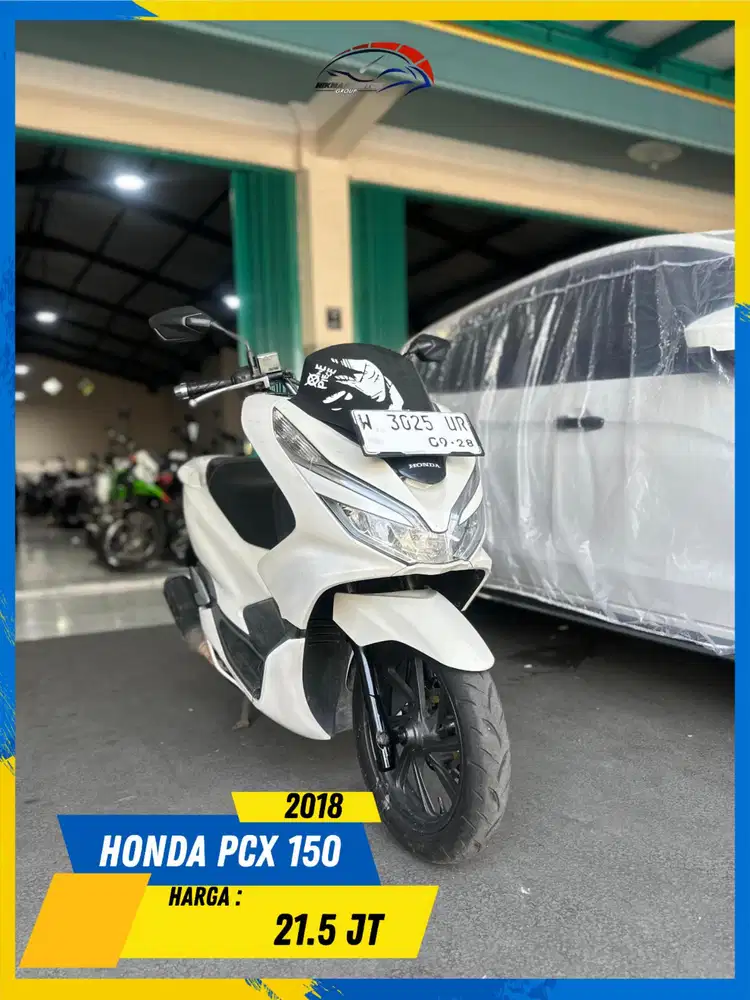 HONDA PCX 150 2018 PLAT W MURAH MERIAH BOSKU HIKMAH MOTOR KEPUH MALANG
