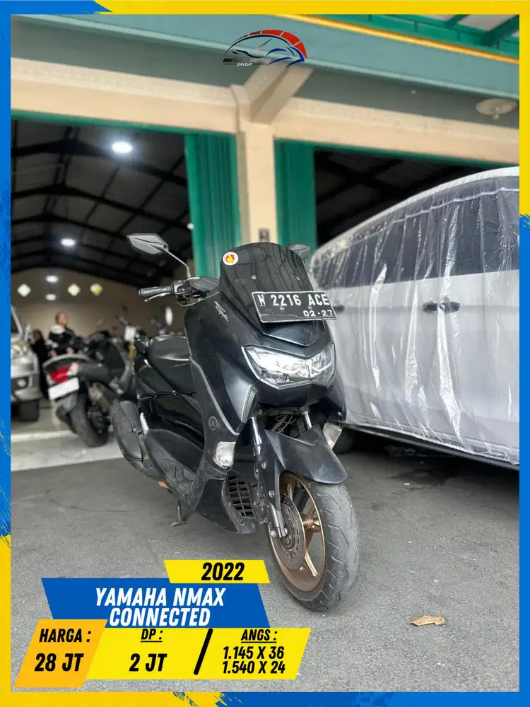 YAMAHA NMAX CONNECTED 2022 GERCEP LURR HIKMAH MOTOR KEPUH MALANG