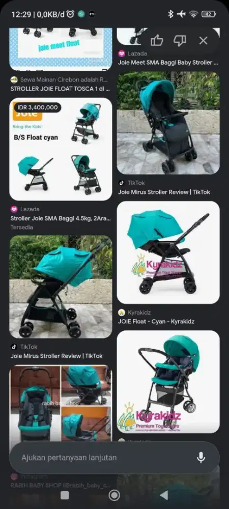 Stoler Joie float tosca