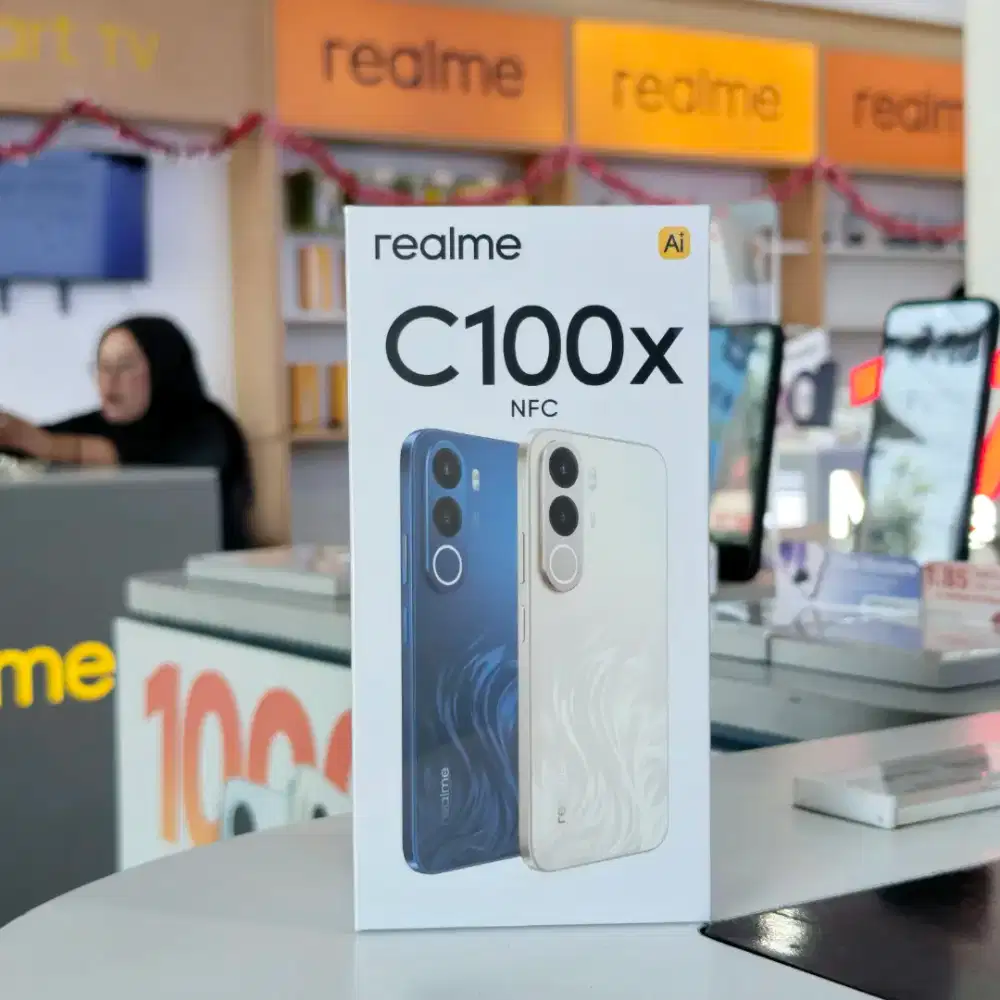 REALME C100X TERBARU READY PROMO CICILAN DP 0 SYARAT KTP AJA