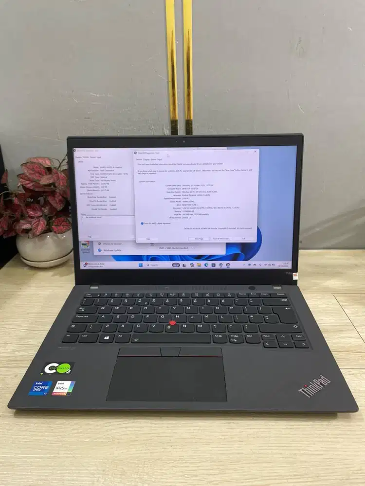 LAPTOP LENOVO T14s G2 i7 GEN11 32/256 LAYAR 14 INCH *ET