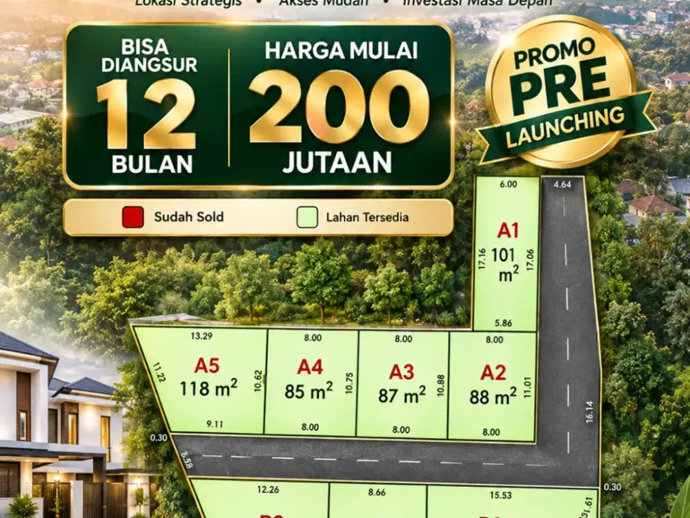 Kavling Siap Bangun Cileunyi Mulai 200 Jutaan