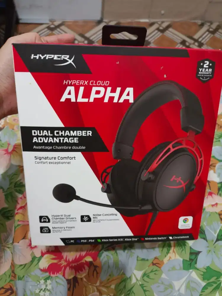 HEADSET GAMING HYPERX CLOUD ALPHA