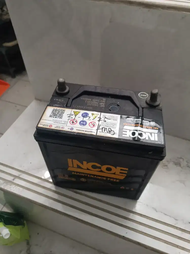 aki kering mobil incoe mf 12 volt 35 ah