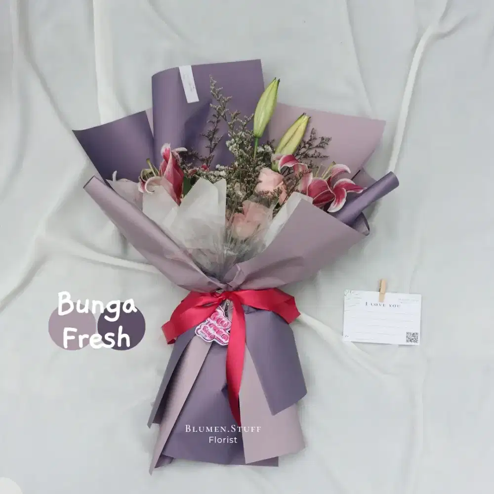 BUNGA FRESH BOUQUET LAMARAN