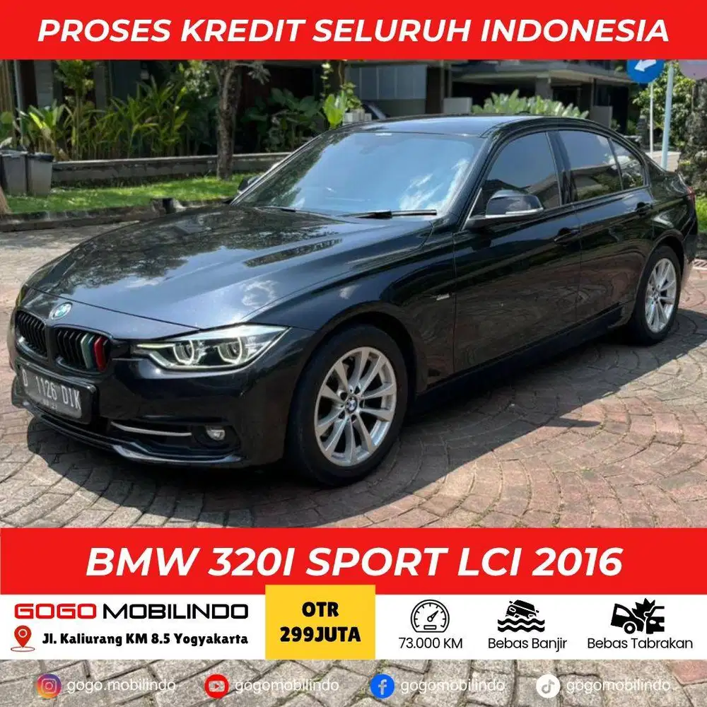 BMW 320i F30 LCI Sport Matic 2016 ISTIMEWA FACELIFT DP Minim Accord