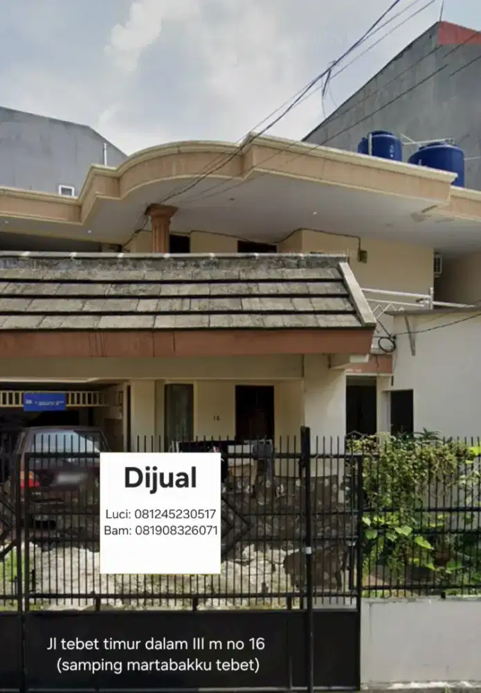 Dijual Cepat Rumah di Tebet Jakarta Selatan, Harga Nego