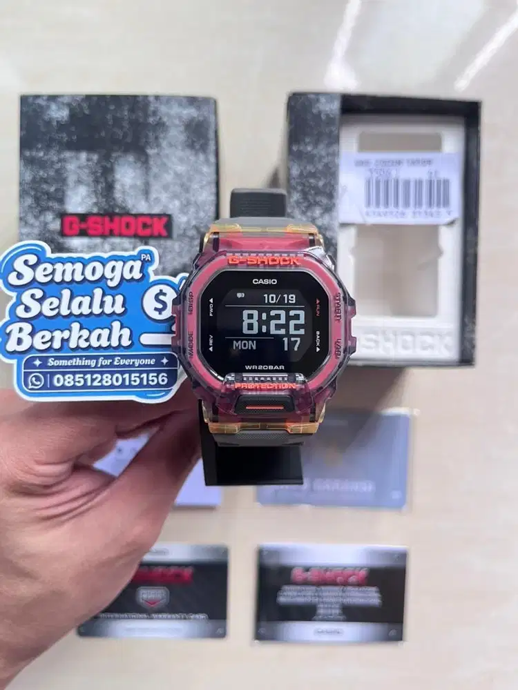 Casio G-Shock GBD-200SM / Gshock GBD200 Naruto Original Fullset