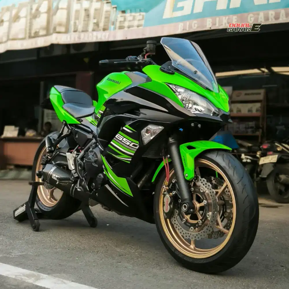 Kawasaki Ninja 650 er6 er650 Fairing Supersport 2017 Hijau Fullspek FP