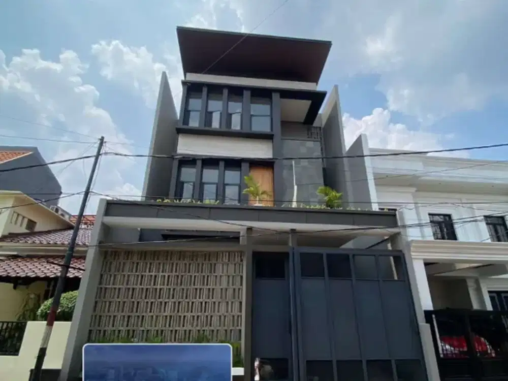 Rumah Baru 3 Lantai Siap Huni Di Pondok Indah, Jakarta Selatan