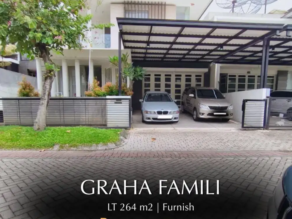 Disewakan rumah siap huni graha famili