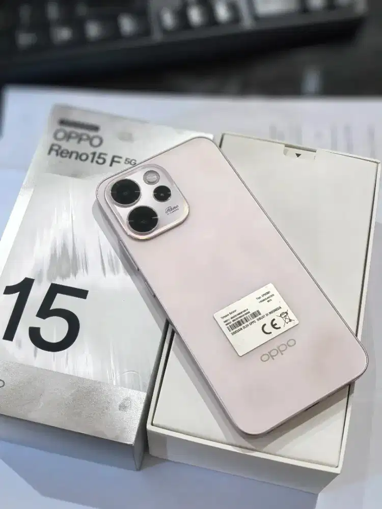 Oppo Reno 15F 5G 8+8/256gb fullset ori mulus garansi panjang poll
