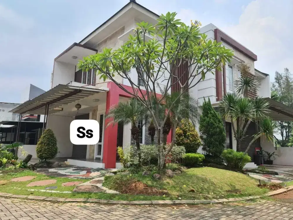 Dijual rumah citragran cibubur, posisi hoek sangat tapi siap huni.