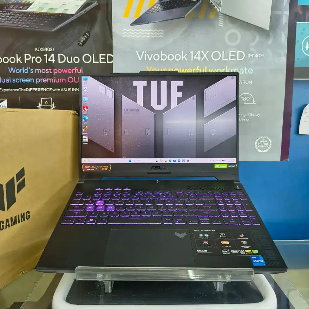 Asus TUF F15 FX507VI RTX-4070 i7-13620H SSD-1TB Ram-16GB Bergaransi