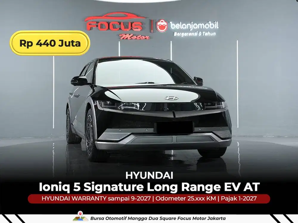 [GARANSI 5THN] Hyundai Ioniq 5 Signature Long Range EV 2022/2023/2024