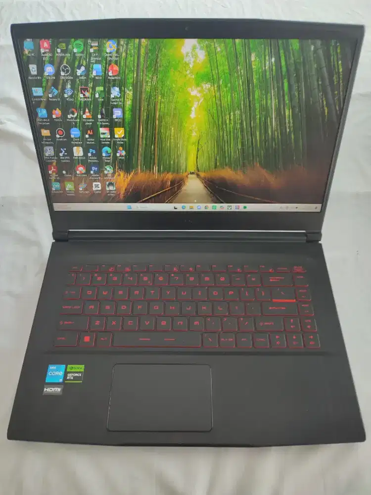 MSI Thin GF63 12UCX • Core i5-12450H  2 ghz  • Ram 16 gb • SSD 512 gb