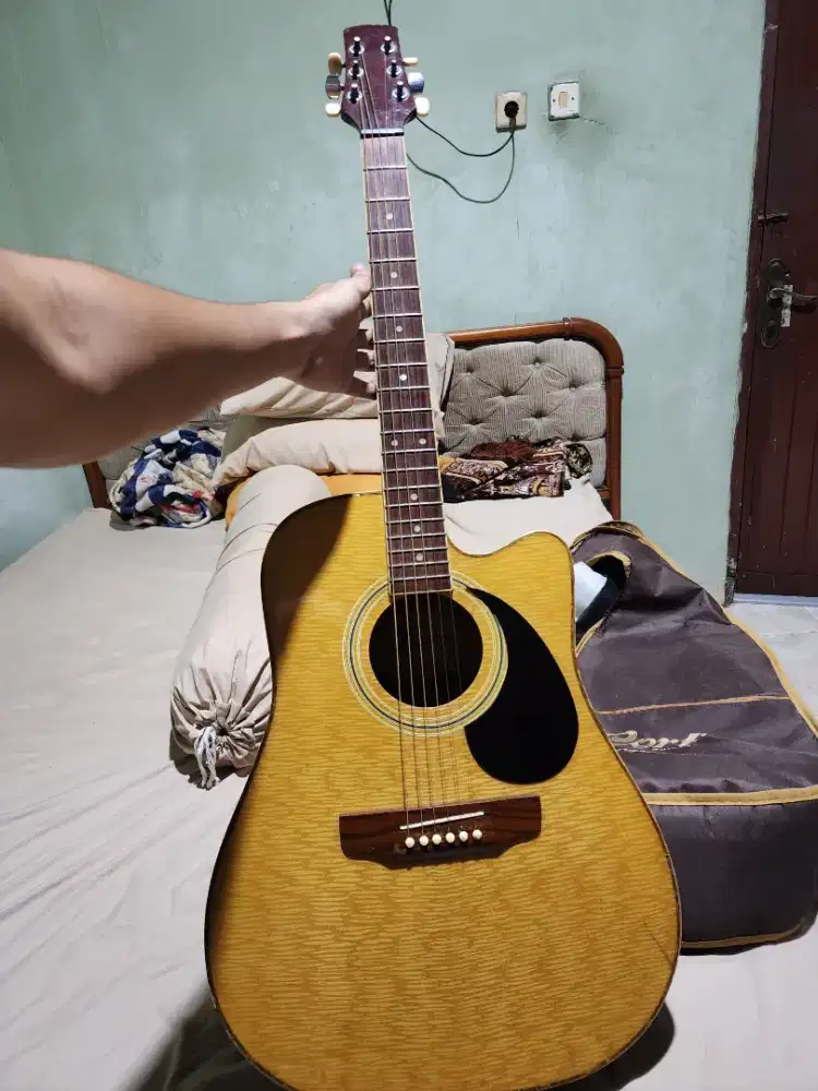 gitar akustik Top Solid Palmer C1-EA Korean Handcrafted Original
