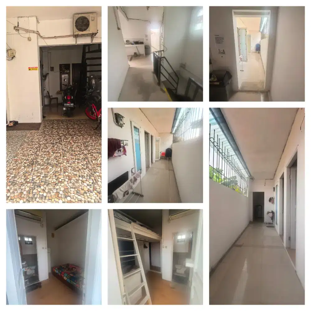 Kontrakan di Lantai 2 Bayar Bulanan 2KT 2KM AC Wifi di Condet