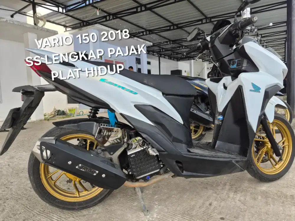 VARIO 150 2018 
SS LENGKAP PAJAK PLAT HIDUP