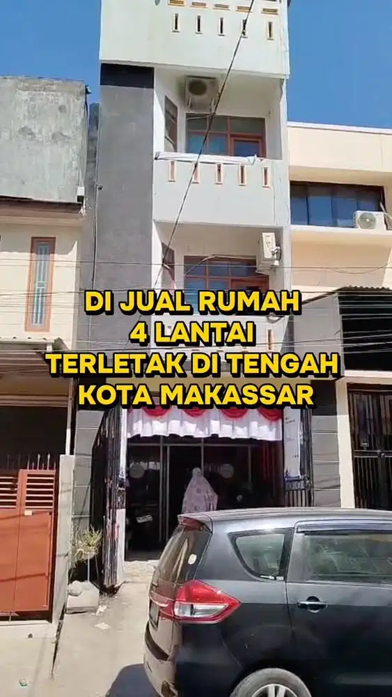 Rumah 4LT di tengah kota makassar