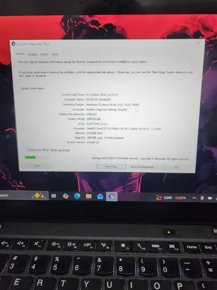 LENOVO THINKPAD X1 CARBON CORE i5 GEN 5 RAM 8GB SSD 256GB TOUCHSCREEN