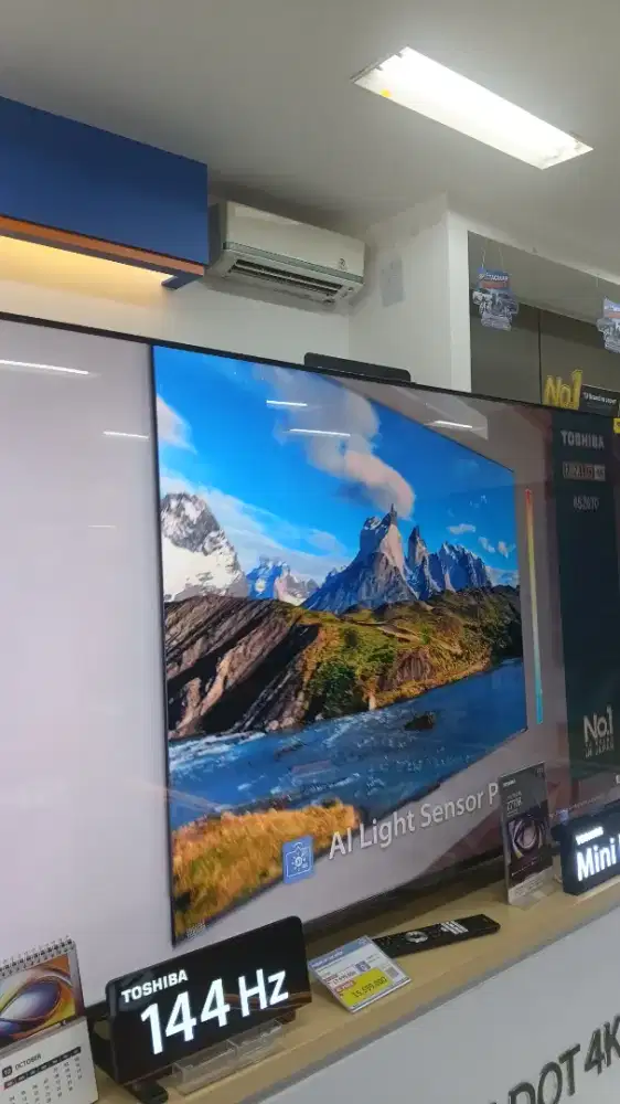 CICILAN HOME CREDIT TOSHIBA MINI LED SMART TV 65 INCH