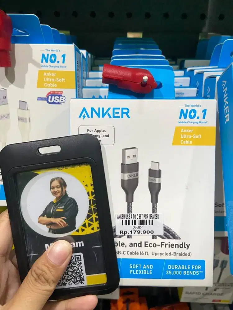 ANKER USB A TO C ATLANTIS DAHSYAT