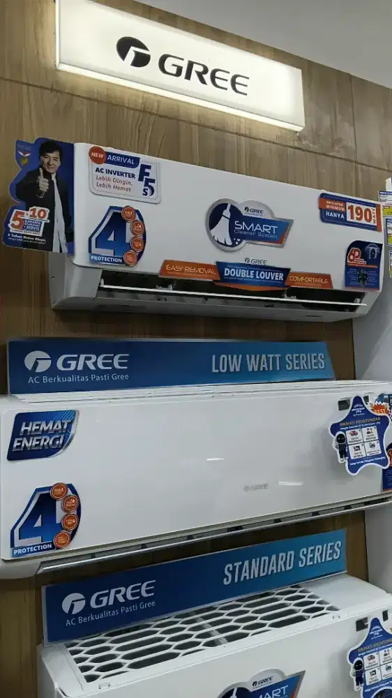 CICILAN HONE CREDIT GREE AC SPLIT 1 PK LOW WAT