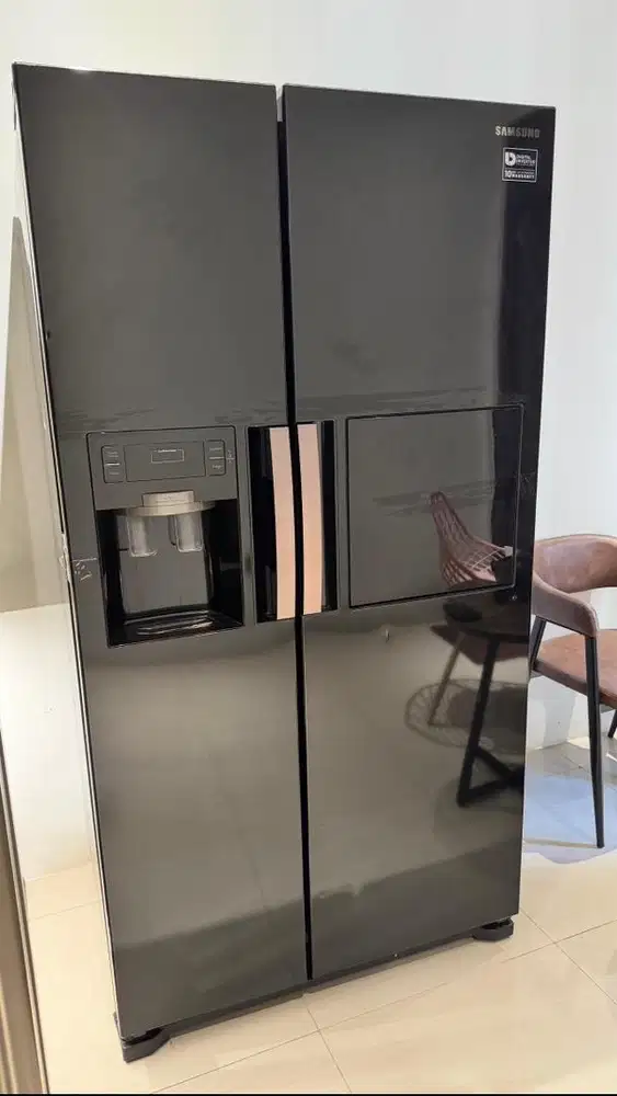 DIJUAL : KULKAS SAMSUNG Inverter RS22HZNBP (BLACK)