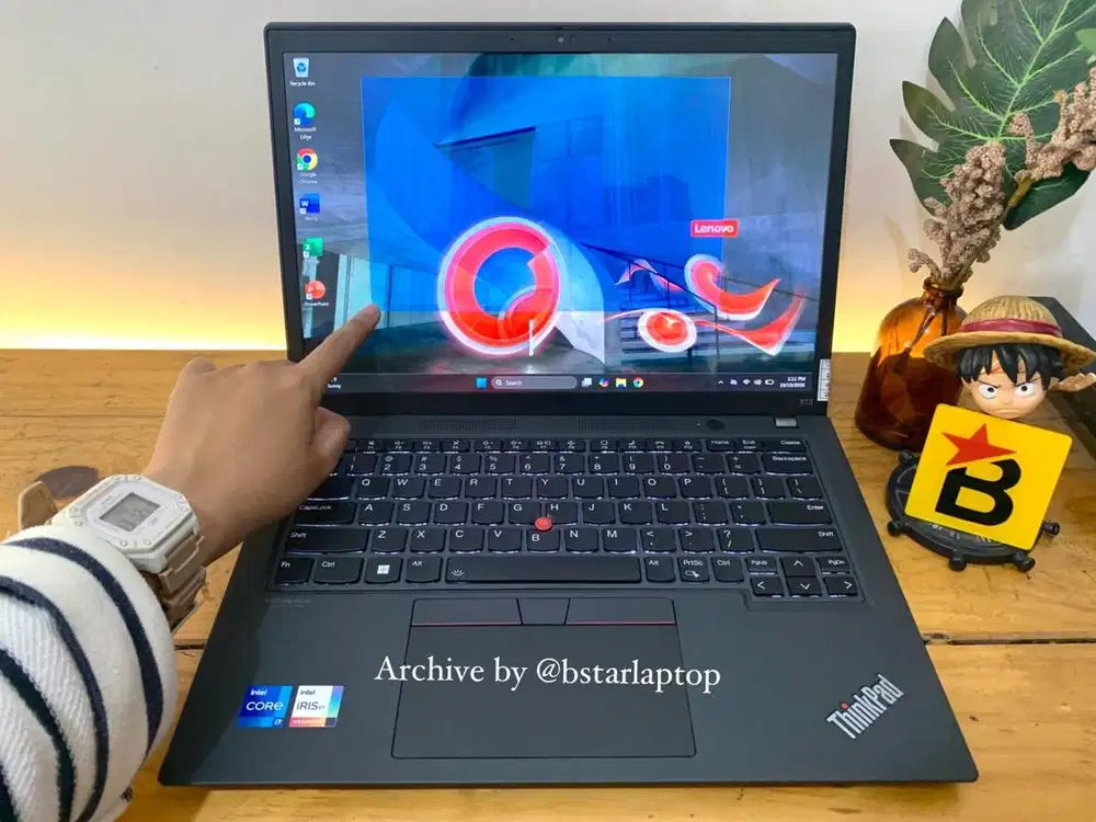 Laptop Bisnis High Perform Lenovo Thinkpad X13 Touchscreen  i7 gen12