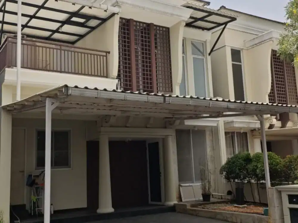 DIJUAL CEPAT RUMAH CLUSTER SHEFFIELD GREENWICH PARK FULL FURNISH SIAP HUNI SUDAH RENOV