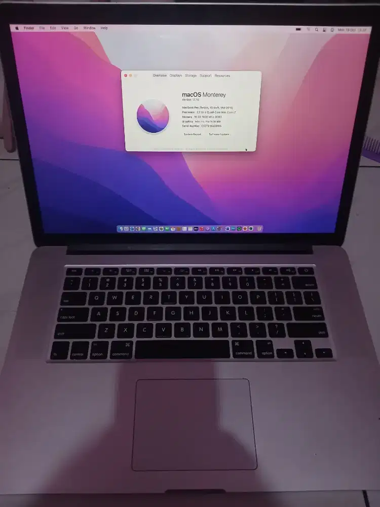 Jual Macbook Pro Retina 2015
